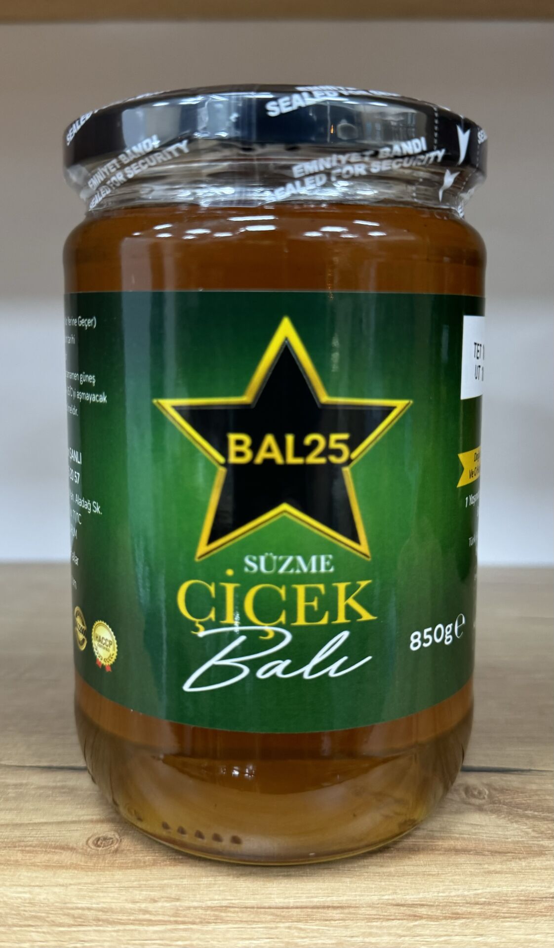 Erzurum Süzme Çiçek balı 850 ge